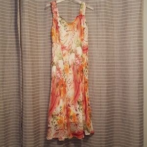 Connected Apparel Floral Dress Size 12